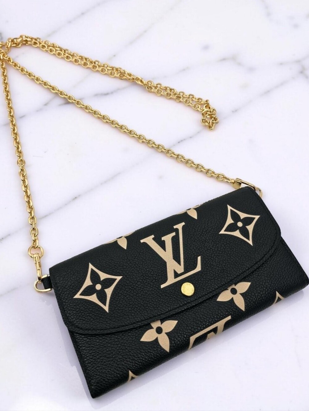 Louis Vuitton Emilie Monogram Empreinte Bicolor Long Wallet - Picture 3 of 16